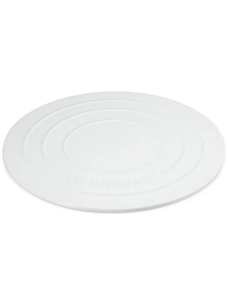 Керамический камень для пиццы Le Creuset, 38 см — изображение 2 из 8, белый