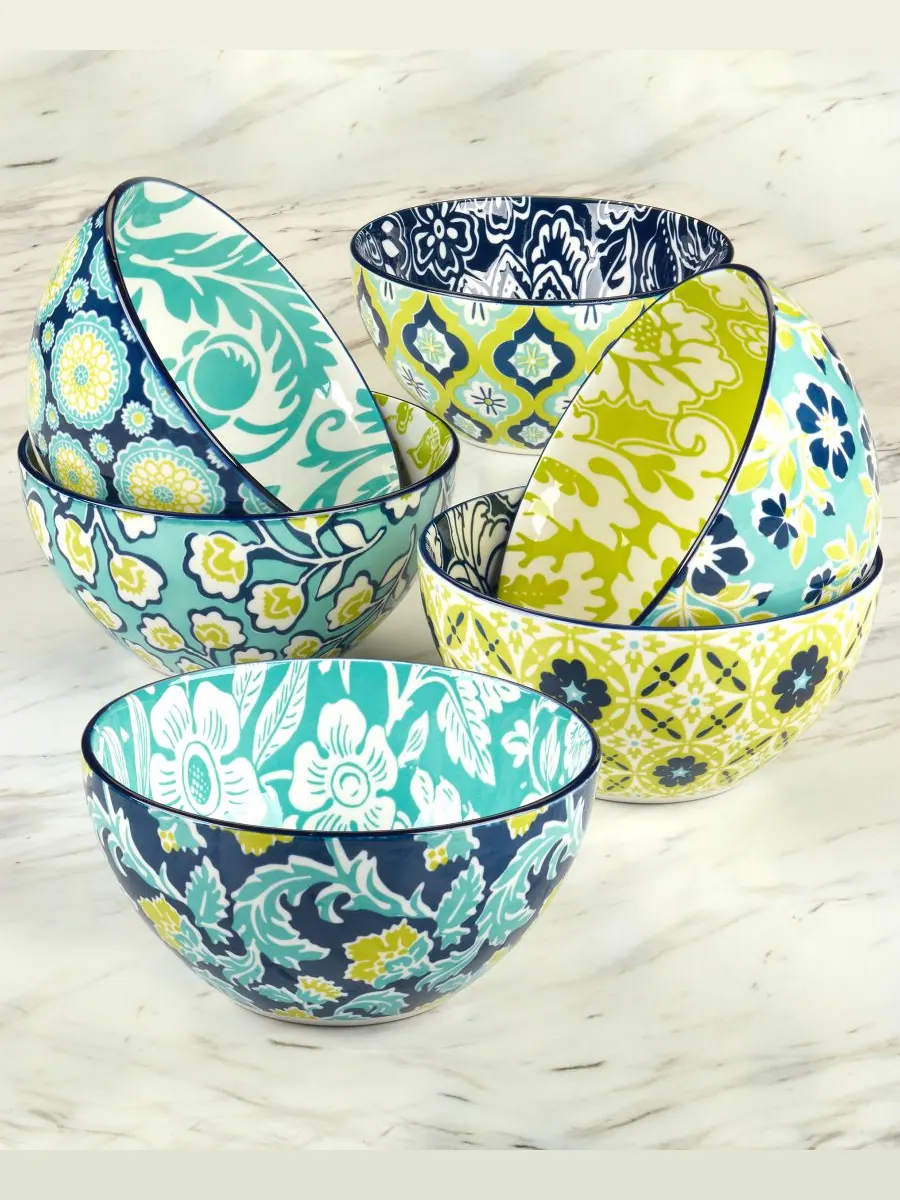 Набор из 6 универсальных мисок Tapestry Certified International — изображение 2 из 3, мульти