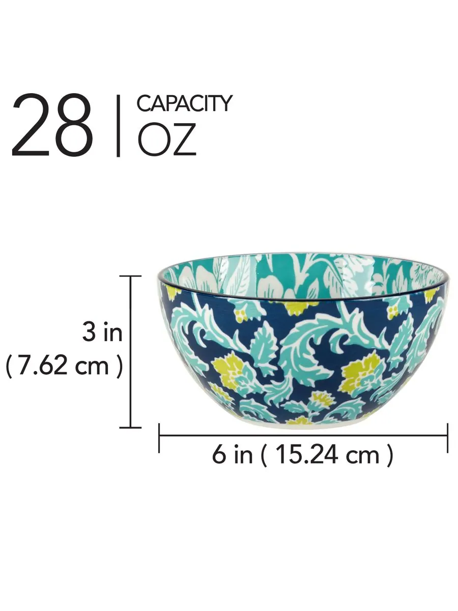 Набор из 6 универсальных мисок Tapestry Certified International — изображение 3 из 3, мульти