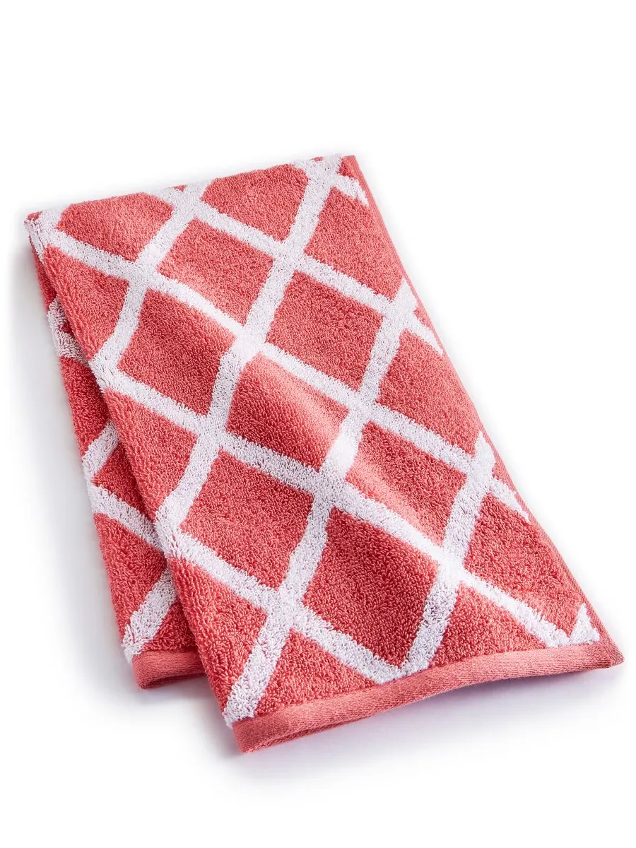 Хлопковое полотенце для рук Sanders Diamond, 40 см x 76 см Lauren Ralph Lauren