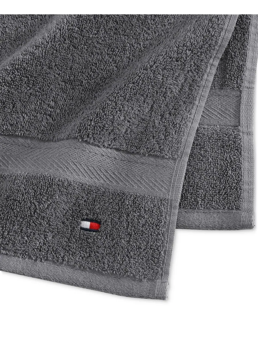 Современное американское полотенце для рук из однотонного хлопка, 40 см x 66 см Tommy Hilfiger Home — изображение 4 из 10