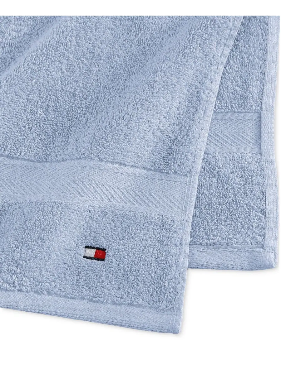 Современное американское полотенце для рук из однотонного хлопка, 40 см x 66 см Tommy Hilfiger Home — изображение 4 из 10