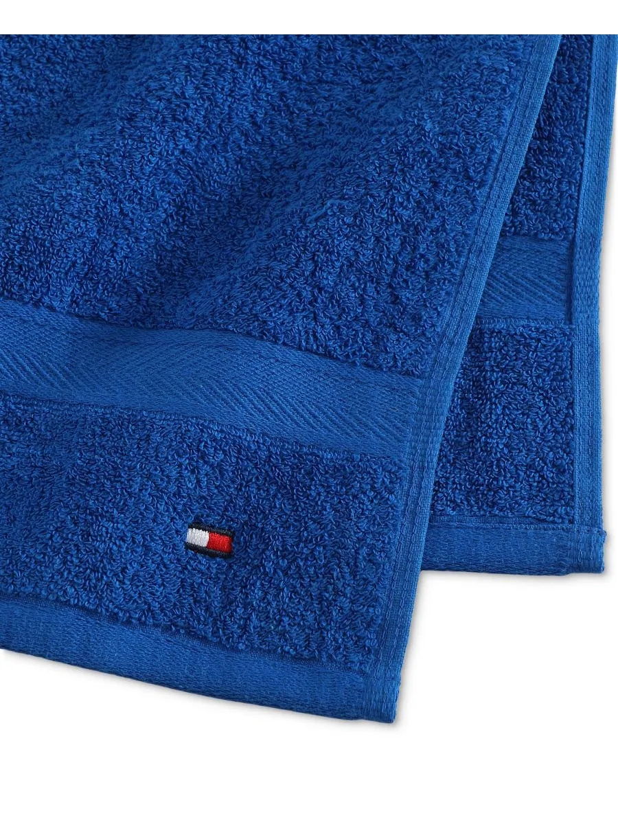 Современное американское полотенце для рук из однотонного хлопка, 40 см x 66 см Tommy Hilfiger Home — изображение 4 из 10