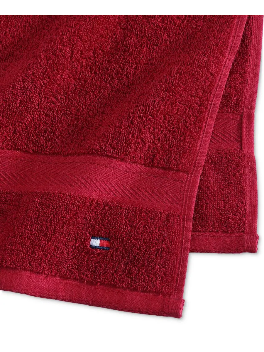 Современное американское полотенце для рук из однотонного хлопка, 40 см x 66 см Tommy Hilfiger Home — изображение 4 из 10