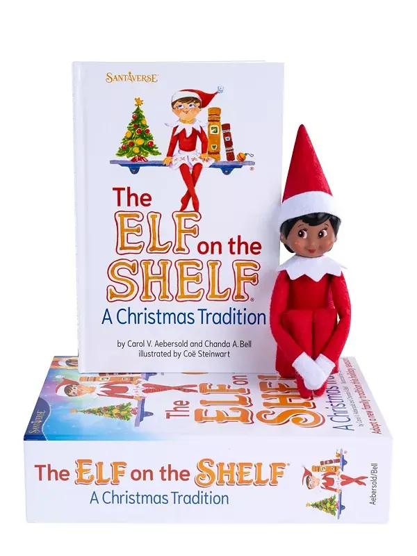 Игрушка для девочек, созданная в рамках рождественской традиции Elf On The Shelf — белый