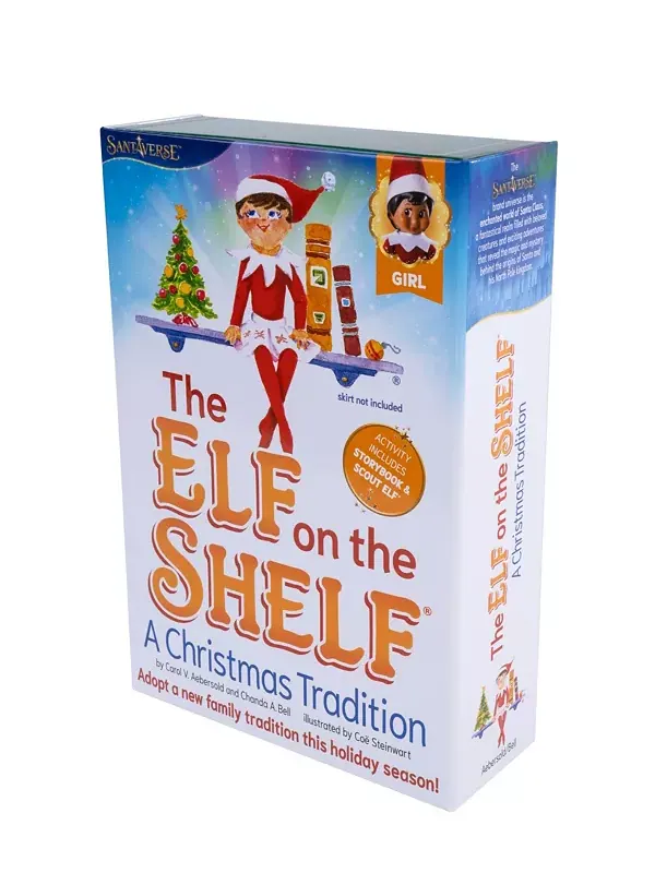 Игрушка для девочек, созданная в рамках рождественской традиции Elf On The Shelf — изображение 3 из 4, красный/белый