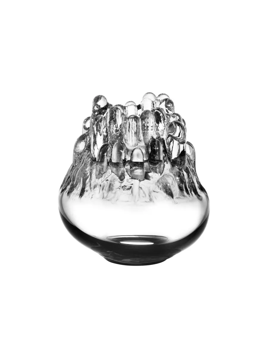 Подсвечник Polar, маленький Kosta Boda — прозрачный