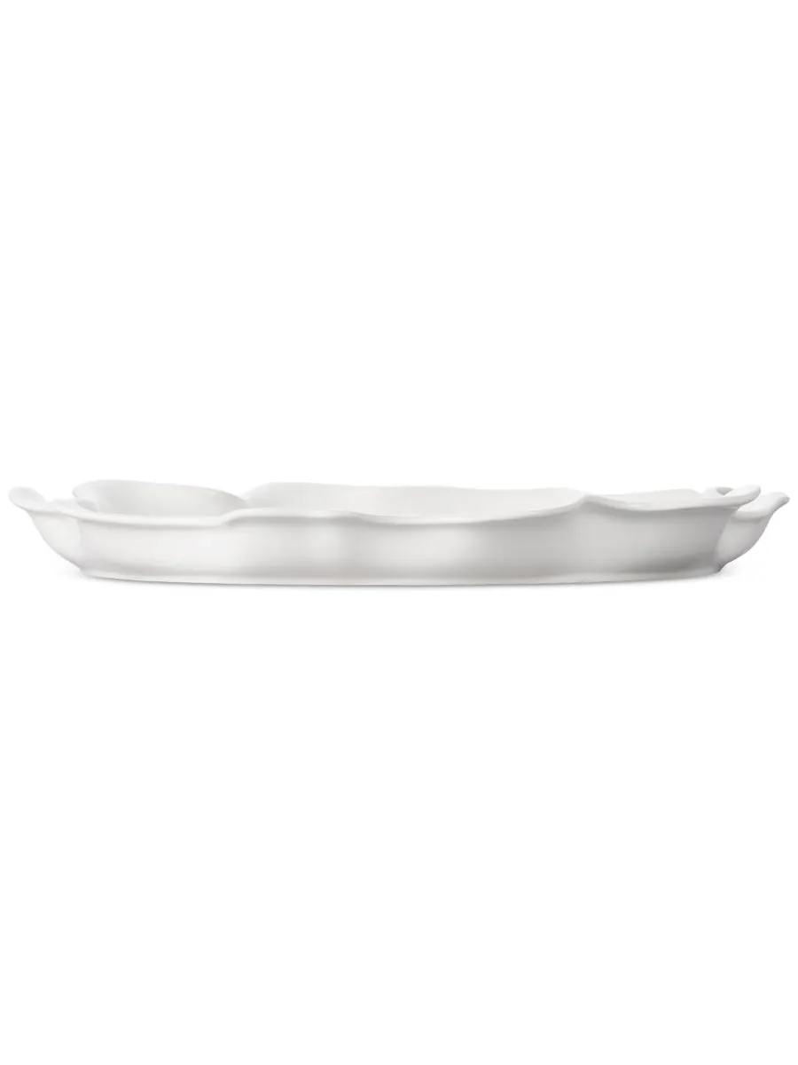 Блюдо Le Creuset Iris сервировочное, 35,6 см — изображение 2 из 4, белый