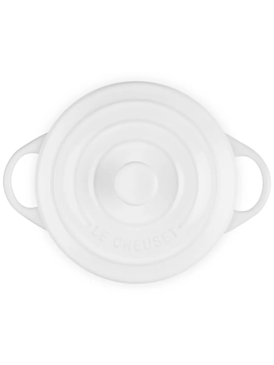 Керамическая мини-кокотница Le Creuset, 0.71 л, 14 см — изображение 5 из 5, белый
