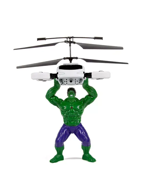 Летающая фигурка Халка из Marvel Avengers IR вертолет World Tech Toys — изображение 2 из 4, мульти