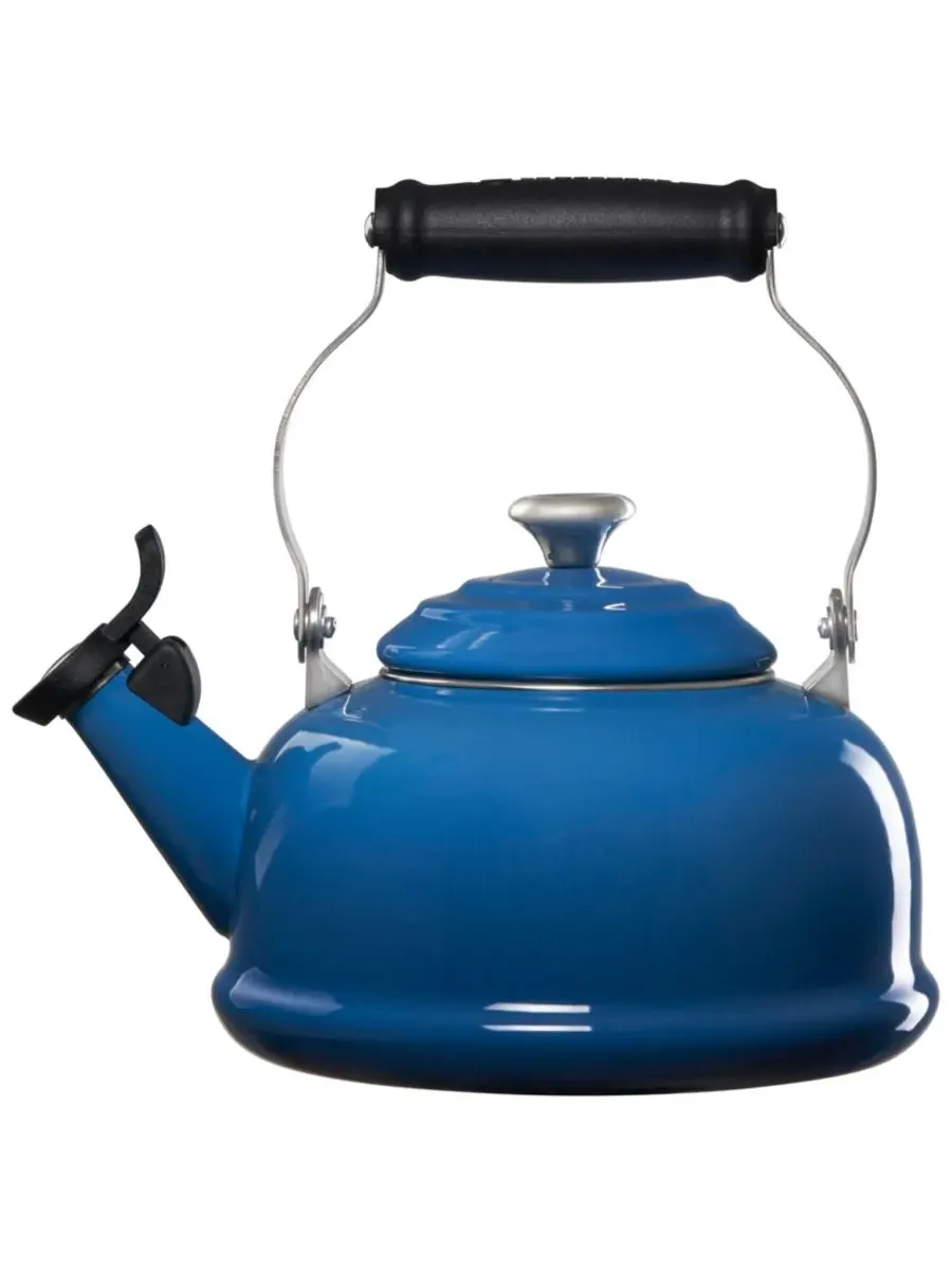 Эмалированный стальной чайник с шумовкой, объемом 2 л Le Creuset, Marseille — изображение 3 из 6