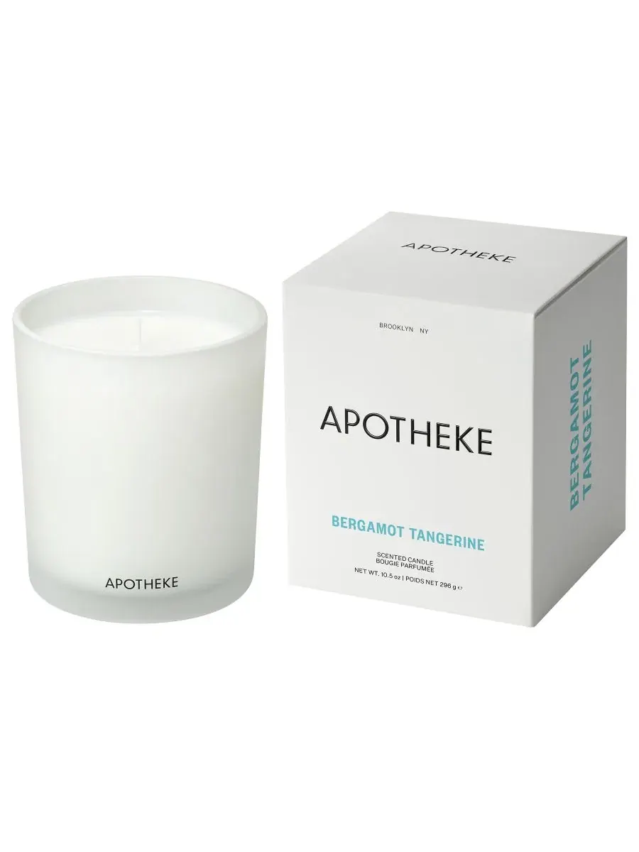 Ароматическая свеча с ароматом бергамота и мандарина, 298 г Apotheke — мульти
