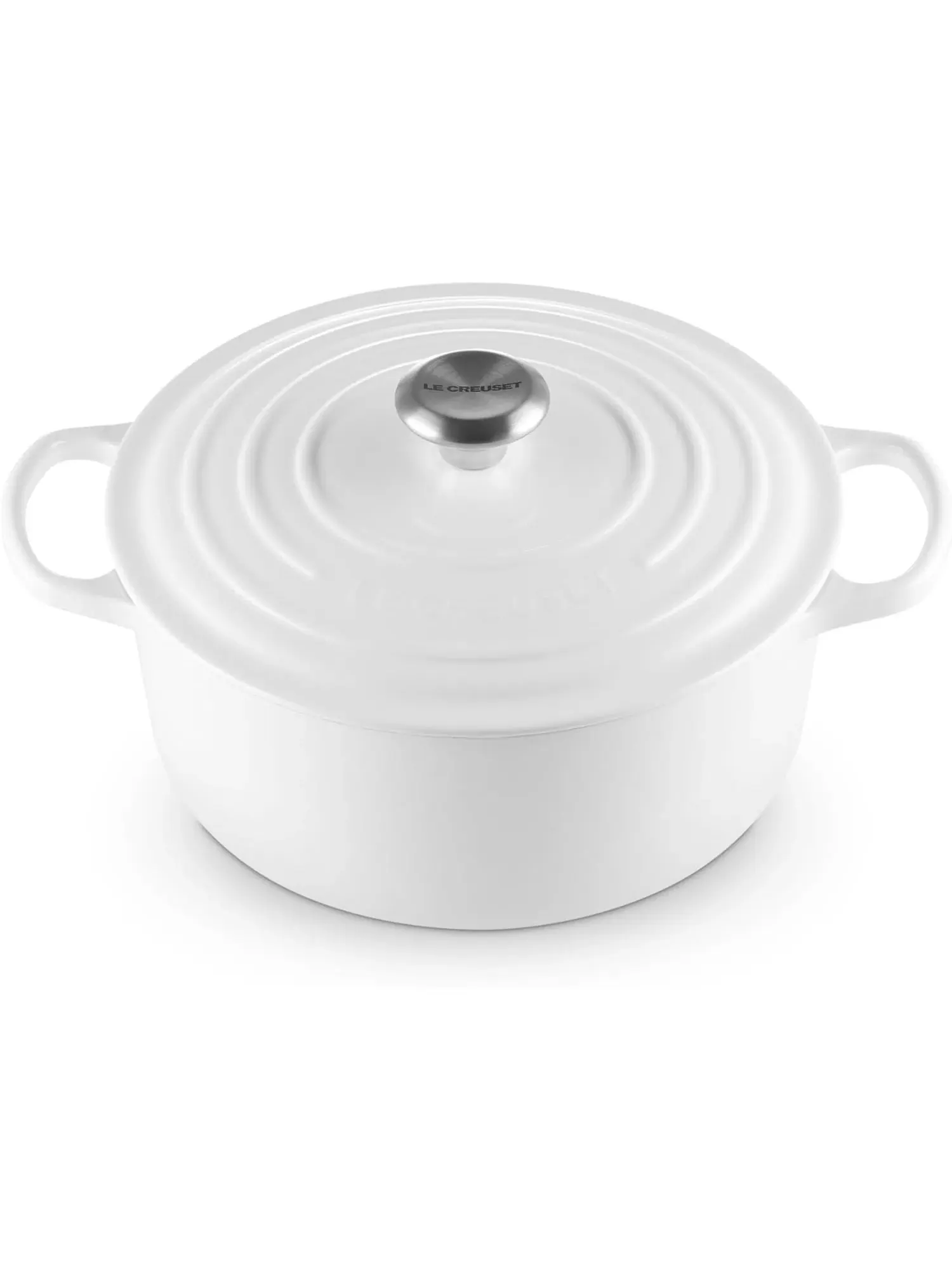Набор чугунной эмалированной посуды Le Creuset Signature, 9 предметов — изображение 2 из 19, белый