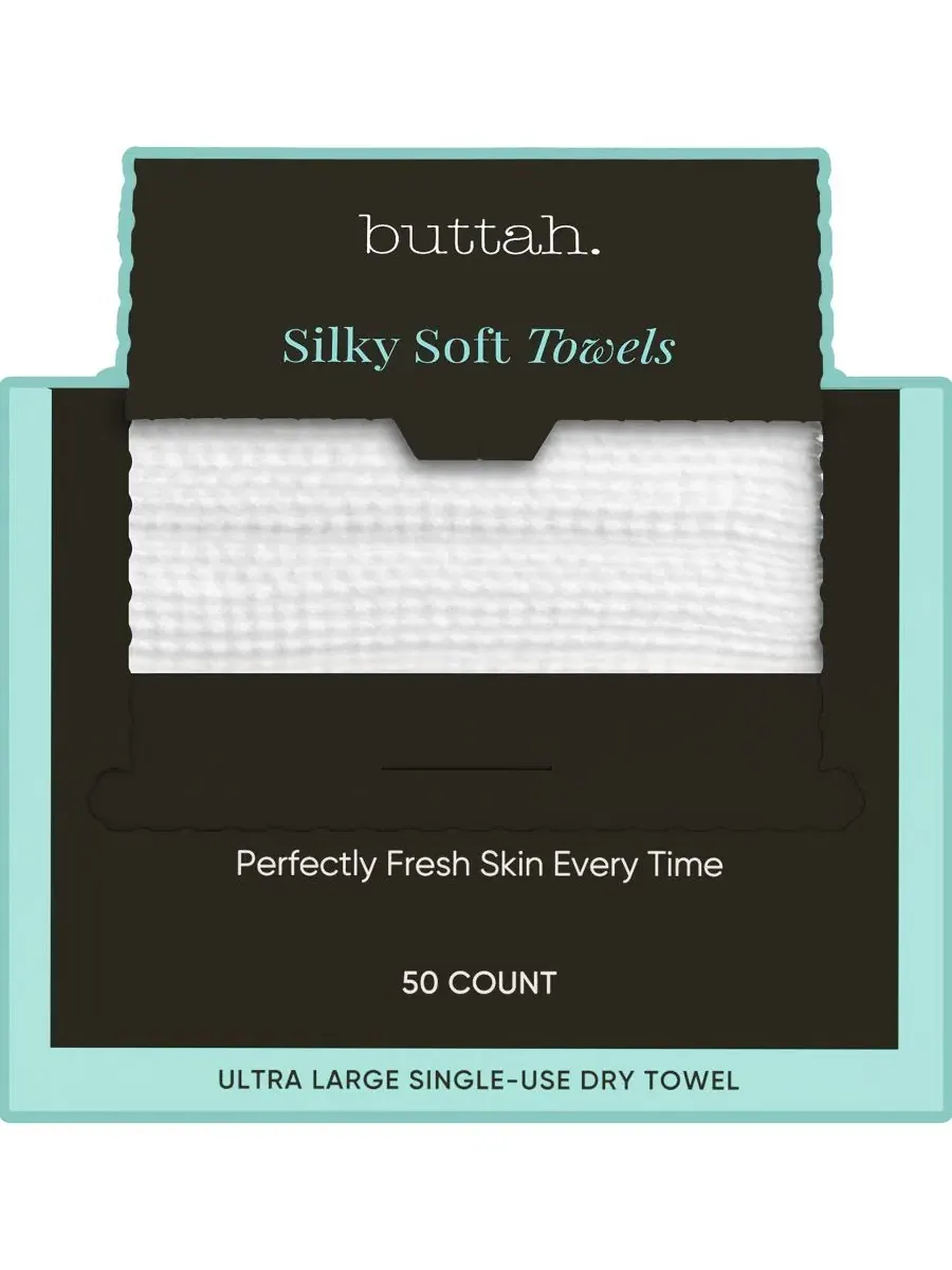 Одноразовые полотенца для лица Silky Soft Towels Buttah Skin