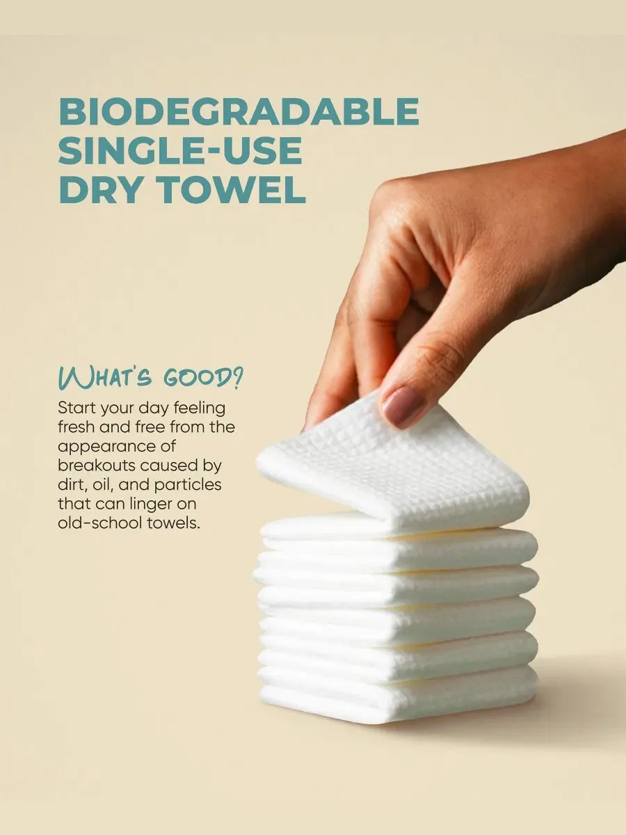 Одноразовые полотенца для лица Silky Soft Towels Buttah Skin — изображение 5 из 6, нет цвета