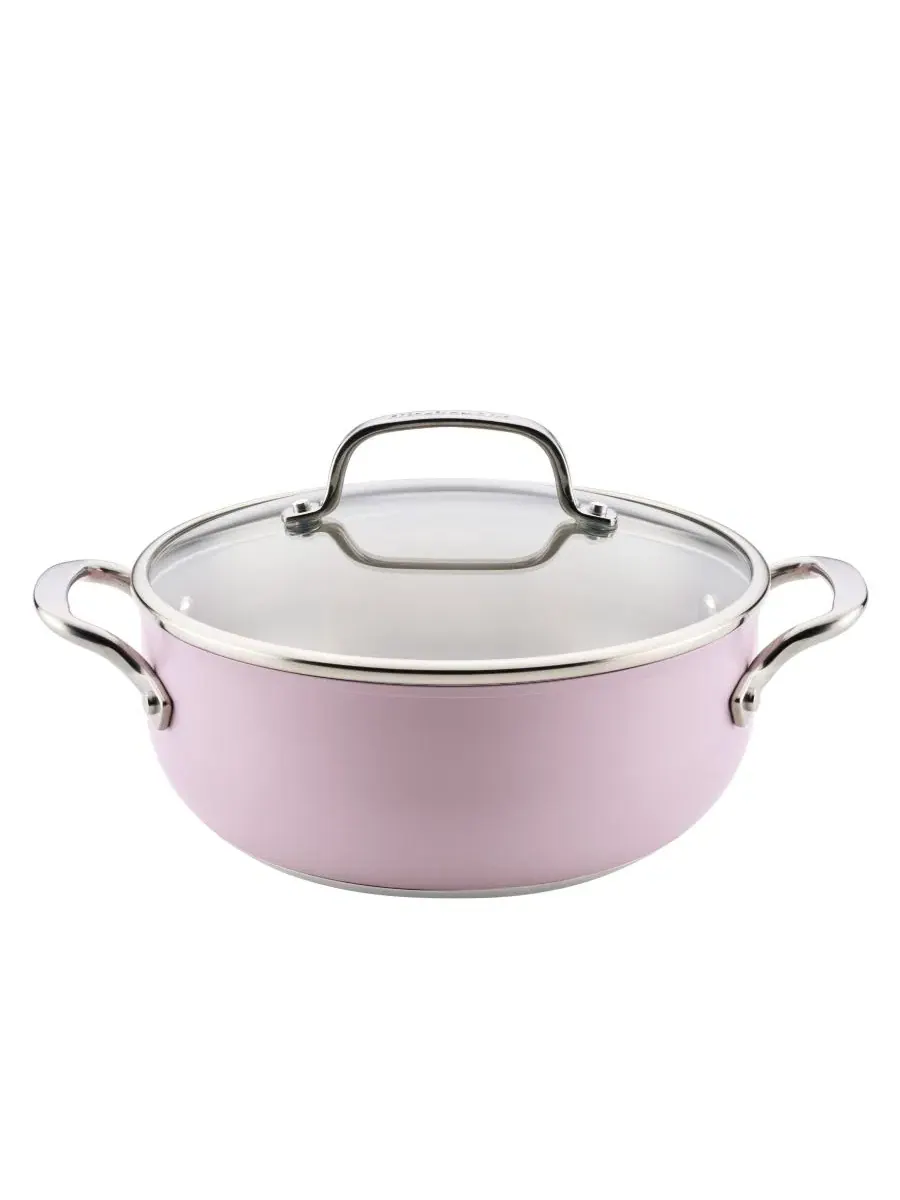 Кастрюля из нержавеющей стали с крышкой, 4 кварты KitchenAid