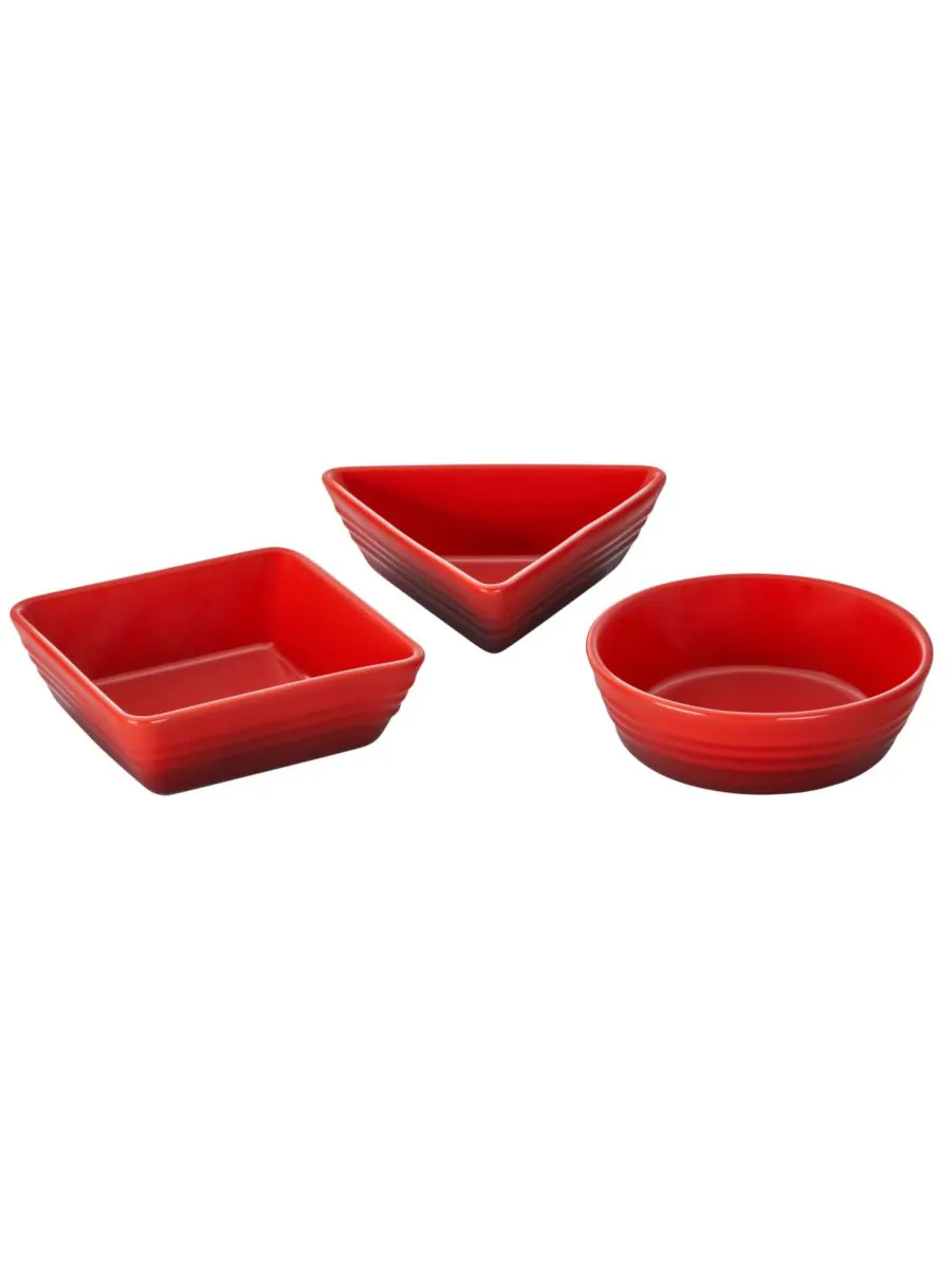Набор мисок Le Creuset Stoneware, 3 предмета