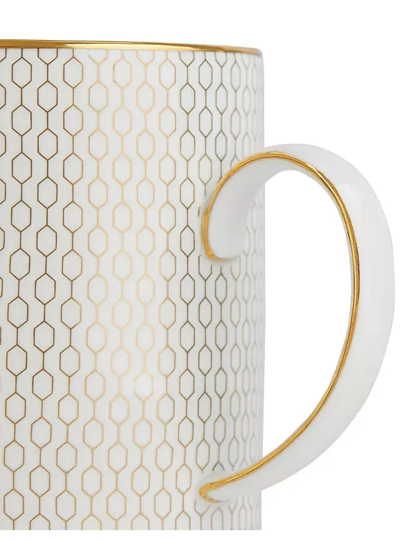 Кружка Gio золотая Wedgwood — изображение 2 из 4, белый