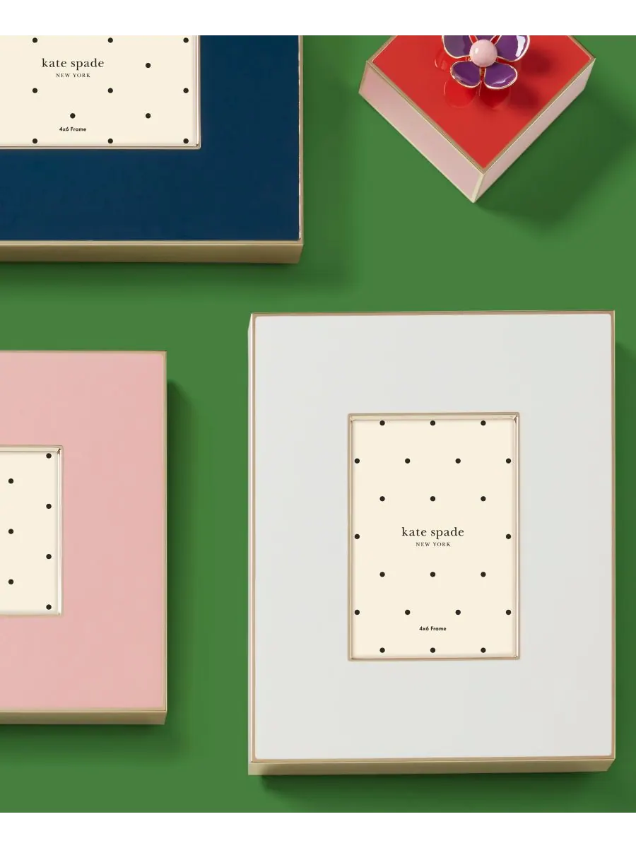 Рамка для фотографий Make it Pop, 4" x 6" Kate spade new york — изображение 9 из 10, белый
