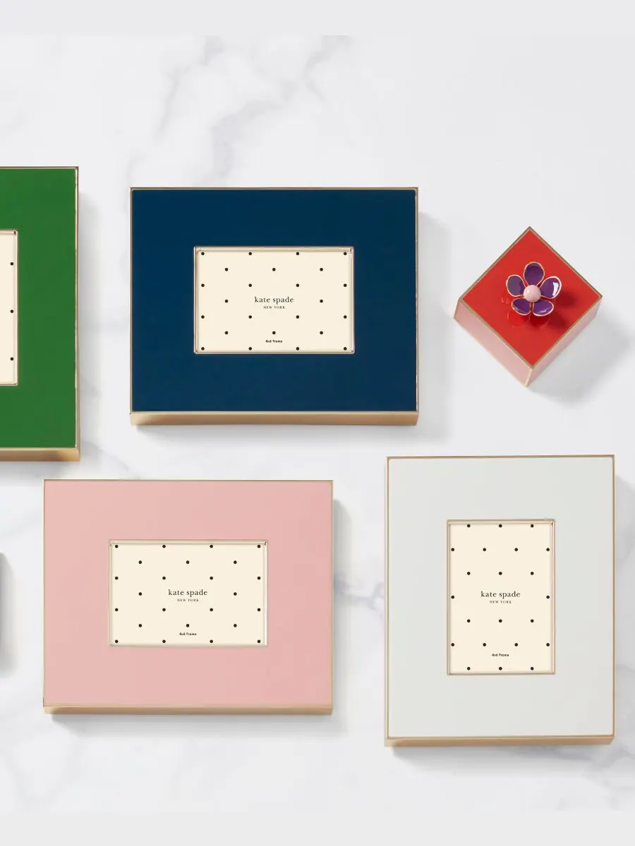 Рамка для фотографий Make it Pop, 4" x 6" Kate spade new york — изображение 10 из 10, белый