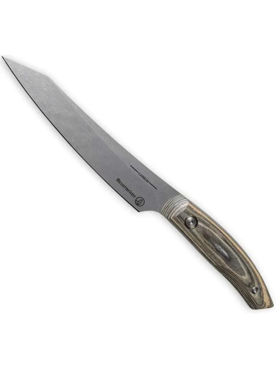 Карбоновый универсальный нож / 15 см Messermeister — серебристый
