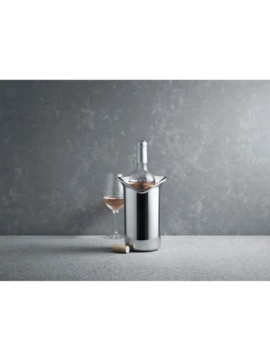 Винный бар Винный кулер Georg Jensen, нержавеющая сталь — изображение 5 из 5, серебристый