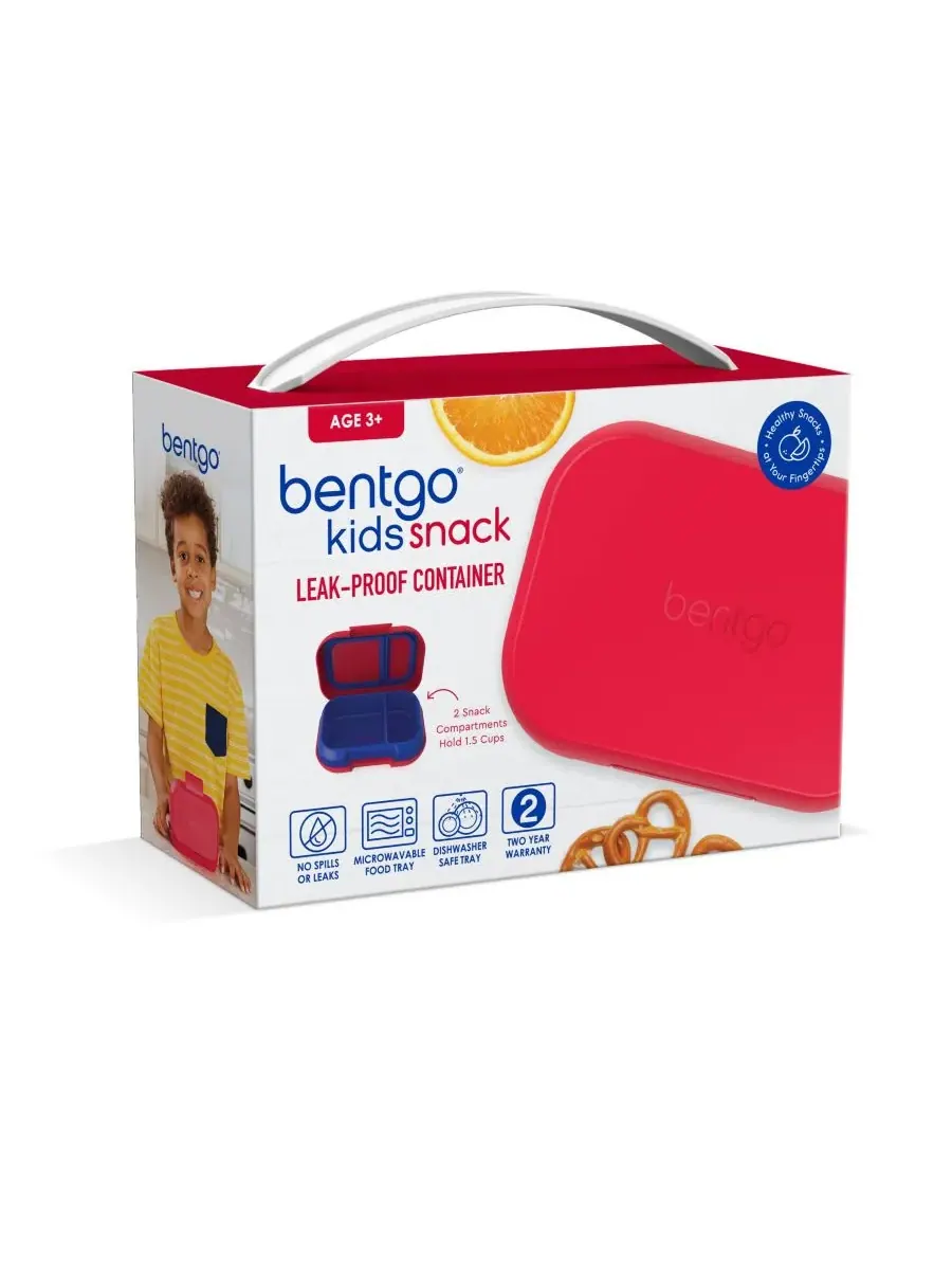 Детский контейнер Bentgo — изображение 5 из 5, красный