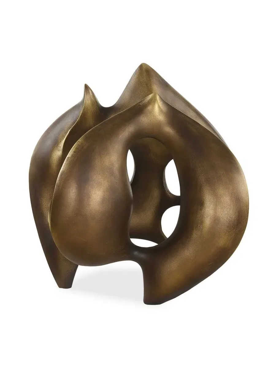 Скульптура «Небесный поток» Uttermost — золотистый
