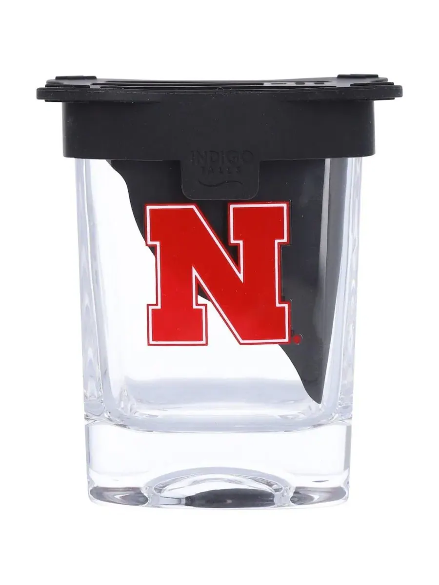 Стакан Ice Wedge 10 унций Nebraska Huskers Indigo Falls — мульти