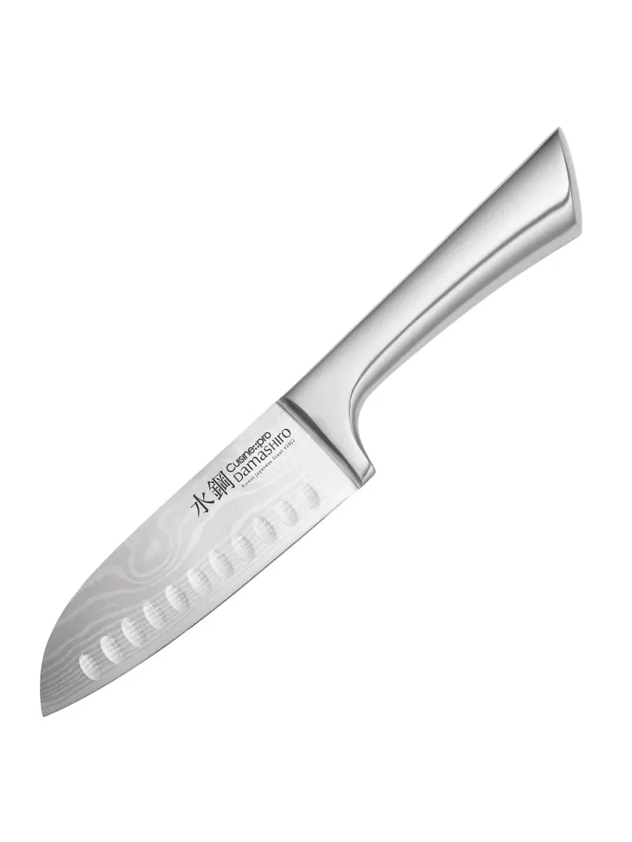 Нож Santoku Дамасиро 14 см Cuisine::Pro