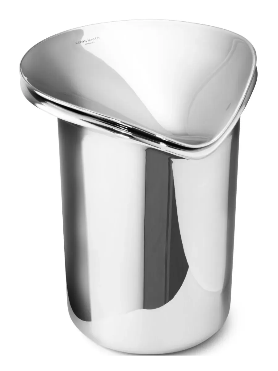 Ведерко для льда для винного бара с щипцами Georg Jensen — изображение 5 из 7, сталь