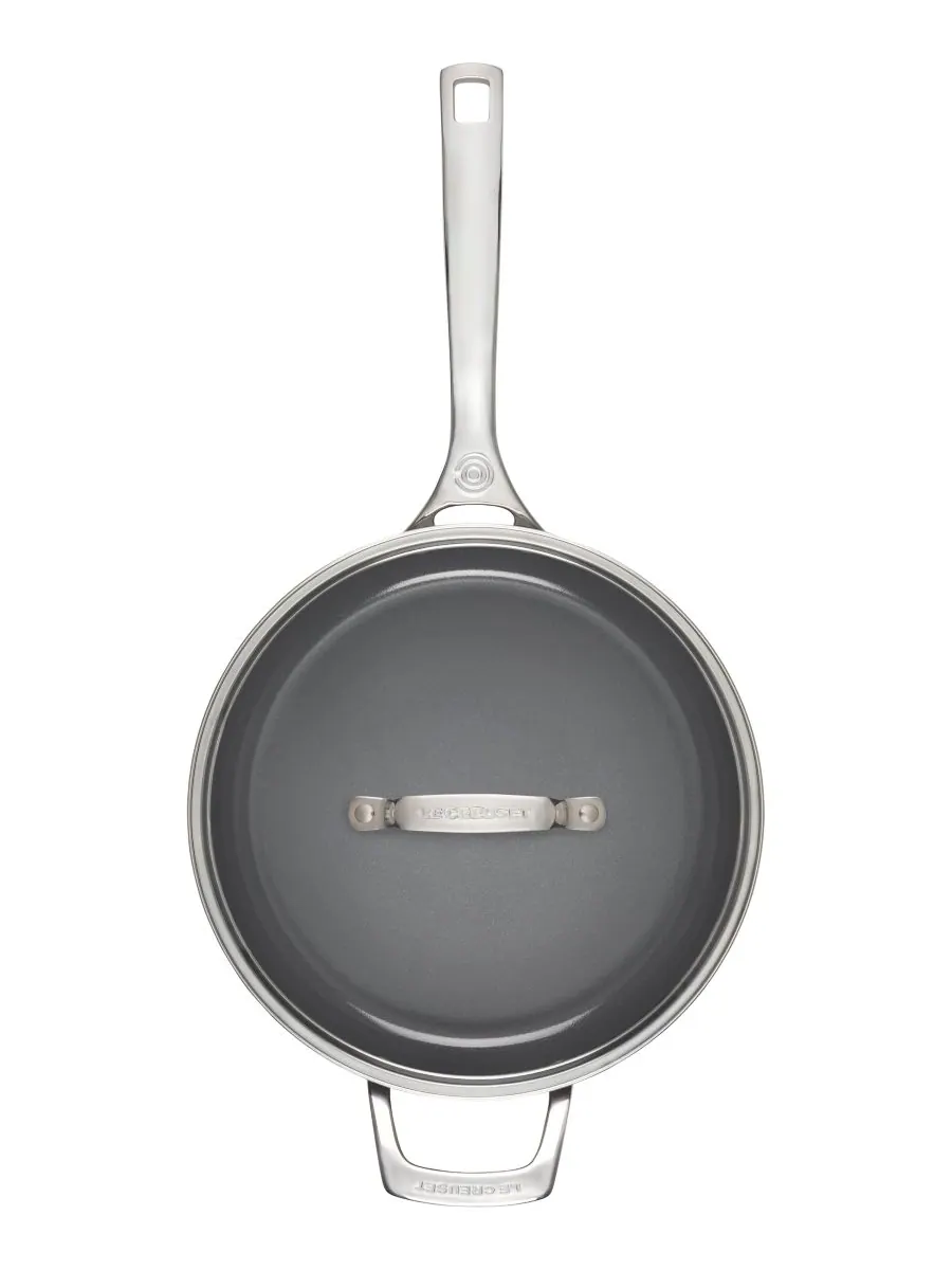 Сотейник Le Creuset Essential Non-Stick Ceramic, 26 см, 4 л — изображение 3 из 4, черный