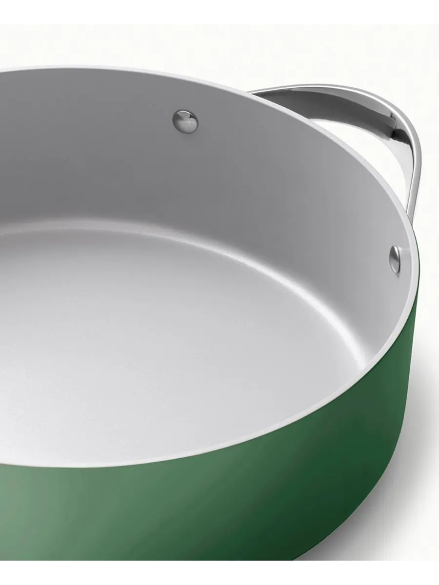 Сковорода Рондо Cookware Plus с антипригарным покрытием Caraway — изображение 4 из 5, оранжевый