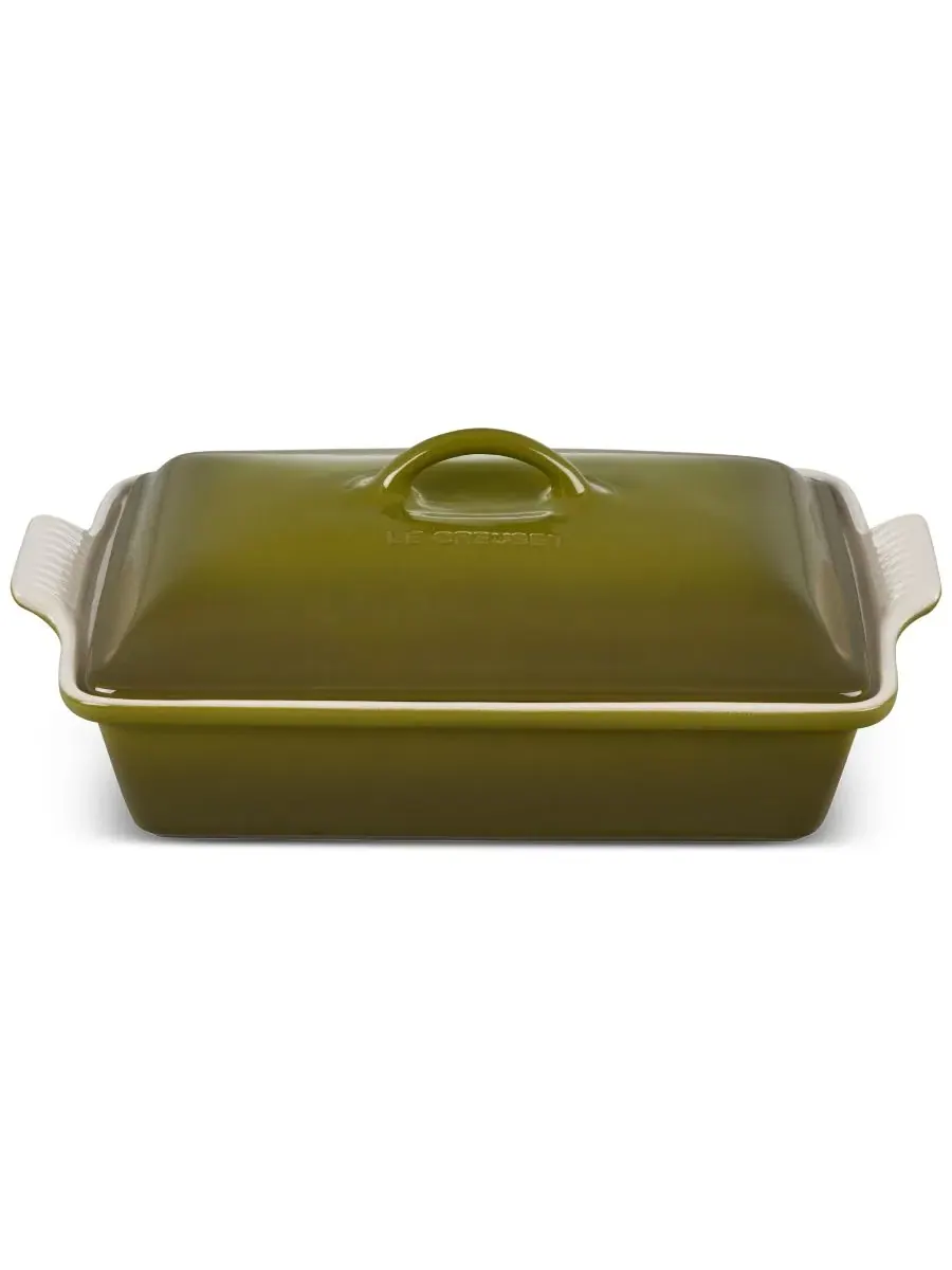 Прямоугольная форма для запекания с крышкой, 30 см, Heritage Stoneware Le Creuset