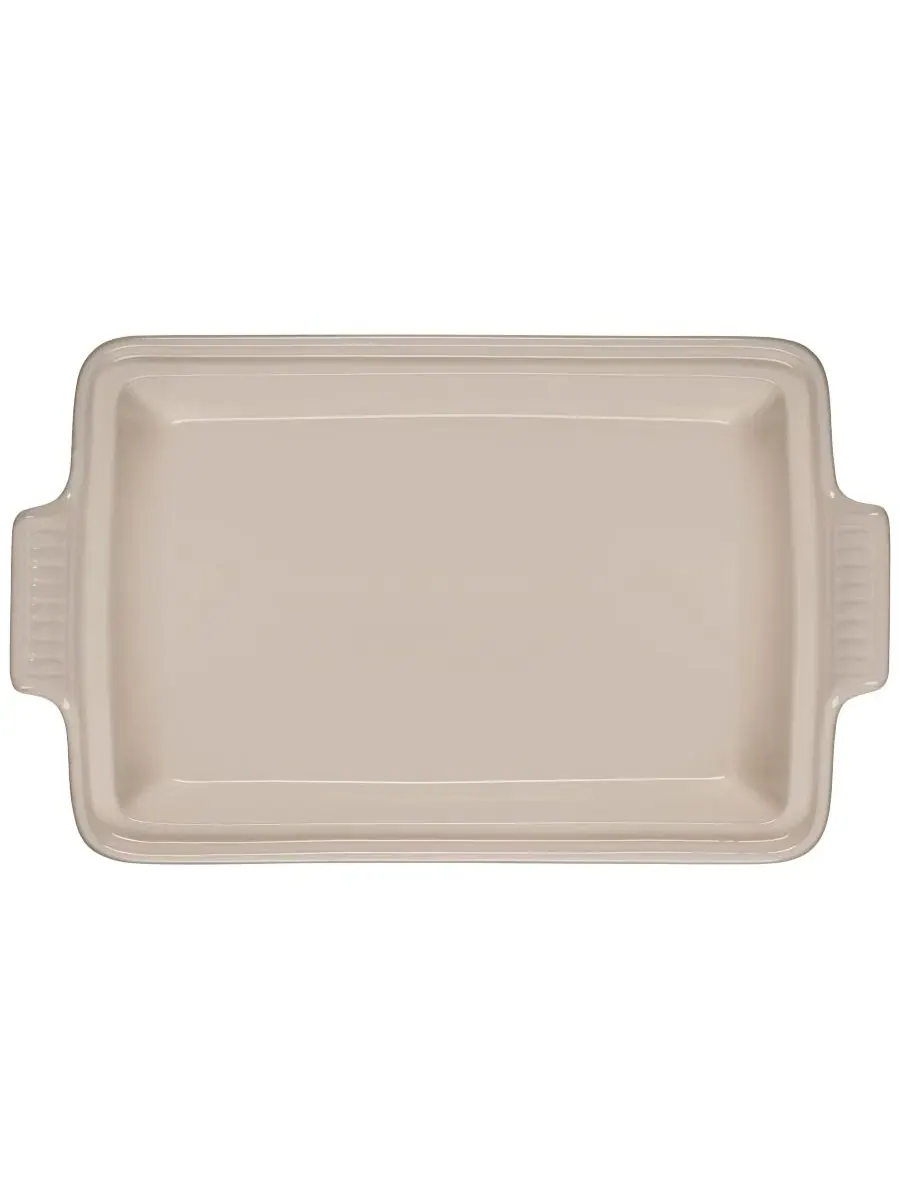 Прямоугольная форма для запекания с крышкой, 30 см, Heritage Stoneware Le Creuset — изображение 4 из 4, оливковый