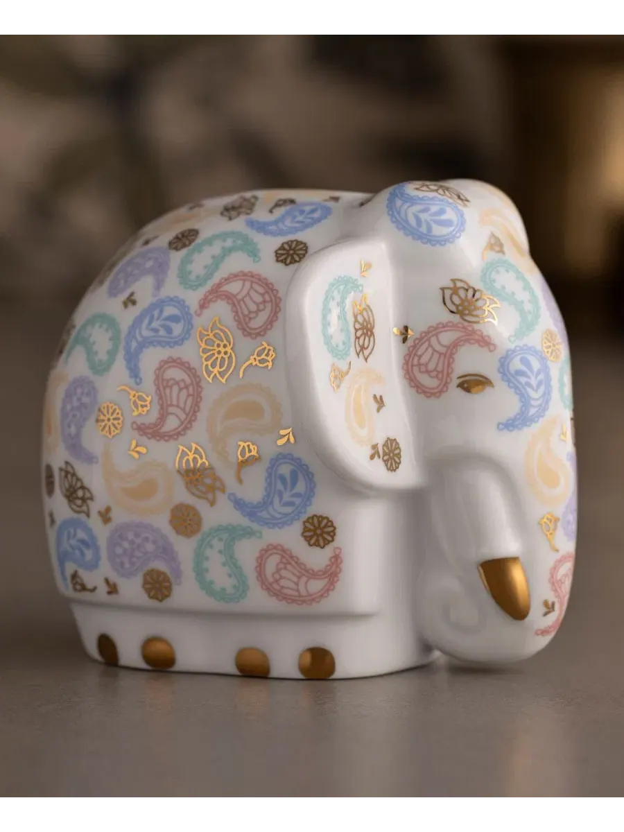Фигурка слона Bejeweled Elephant Figurine Noritake — изображение 2 из 7, мульти