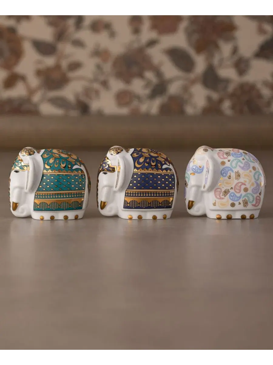 Фигурка слона Bejeweled Elephant Figurine Noritake — изображение 6 из 7, мульти