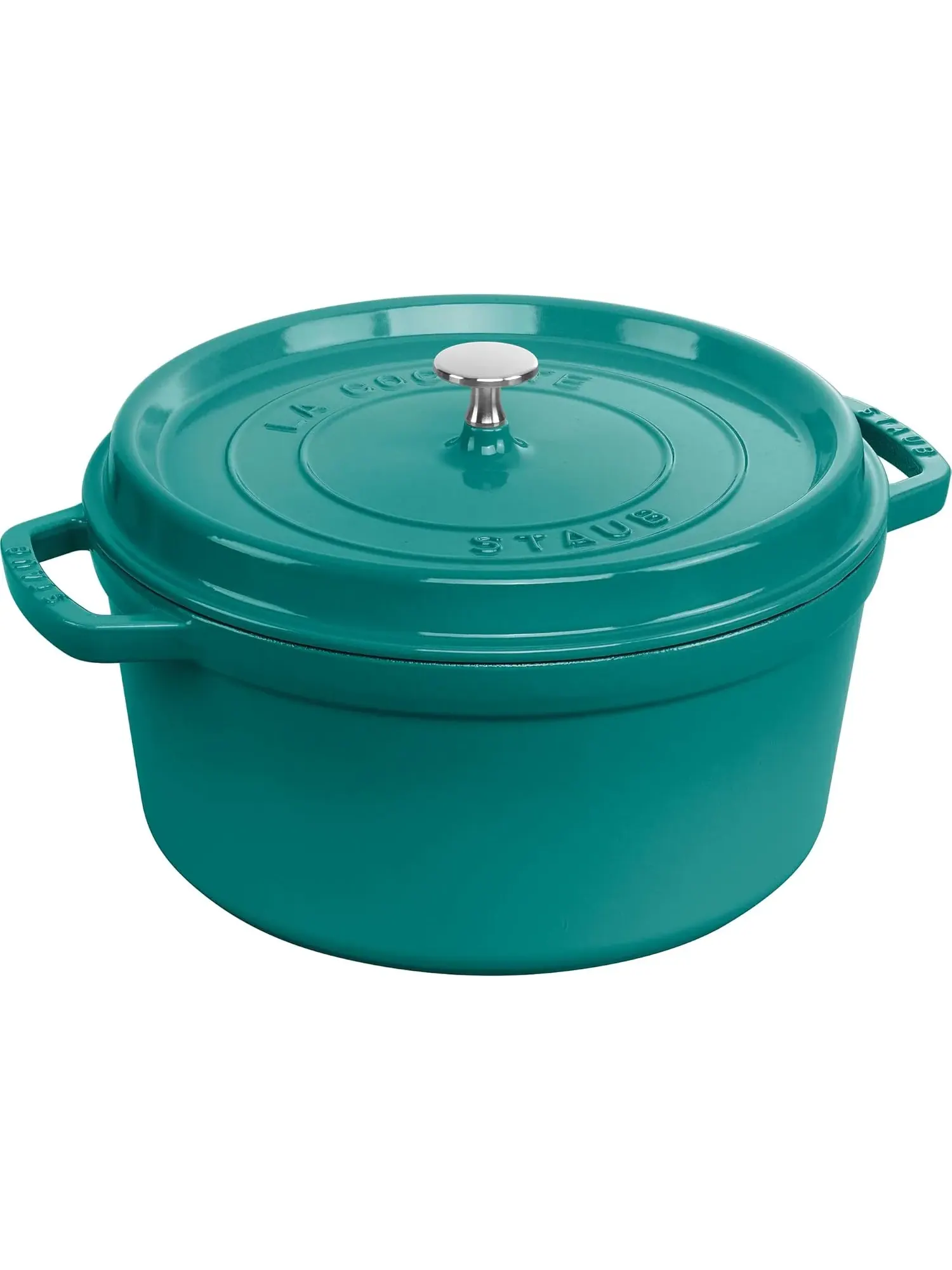 Круглая чугунная кокотница Staub, 28 см, 6.7 л