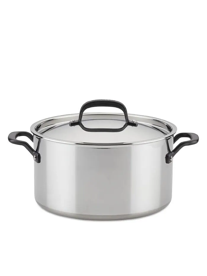 Кастрюля KitchenAid 5-Ply Clad Stainless Steel Induction, 7,6 л