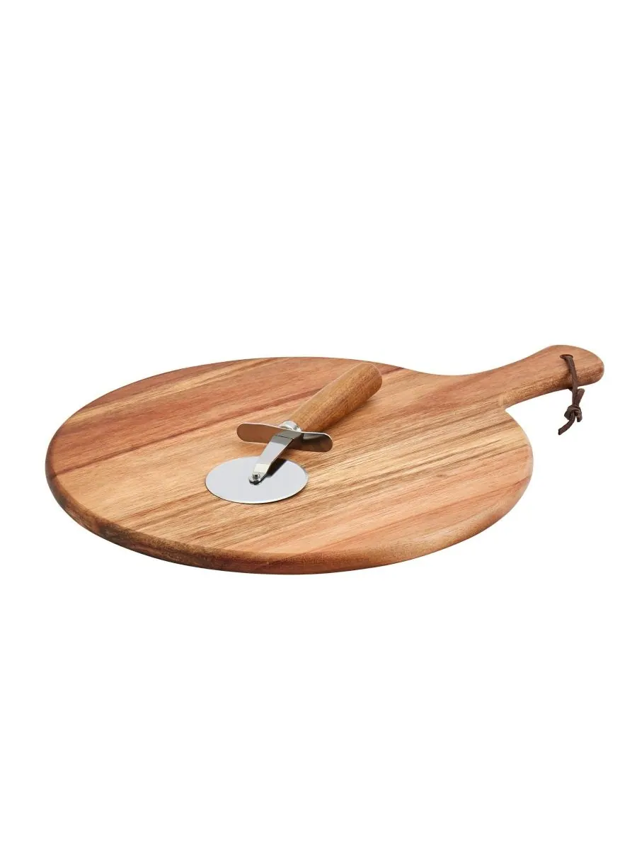 Нож для пиццы «Акация» Tabletops Gallery — коричневый