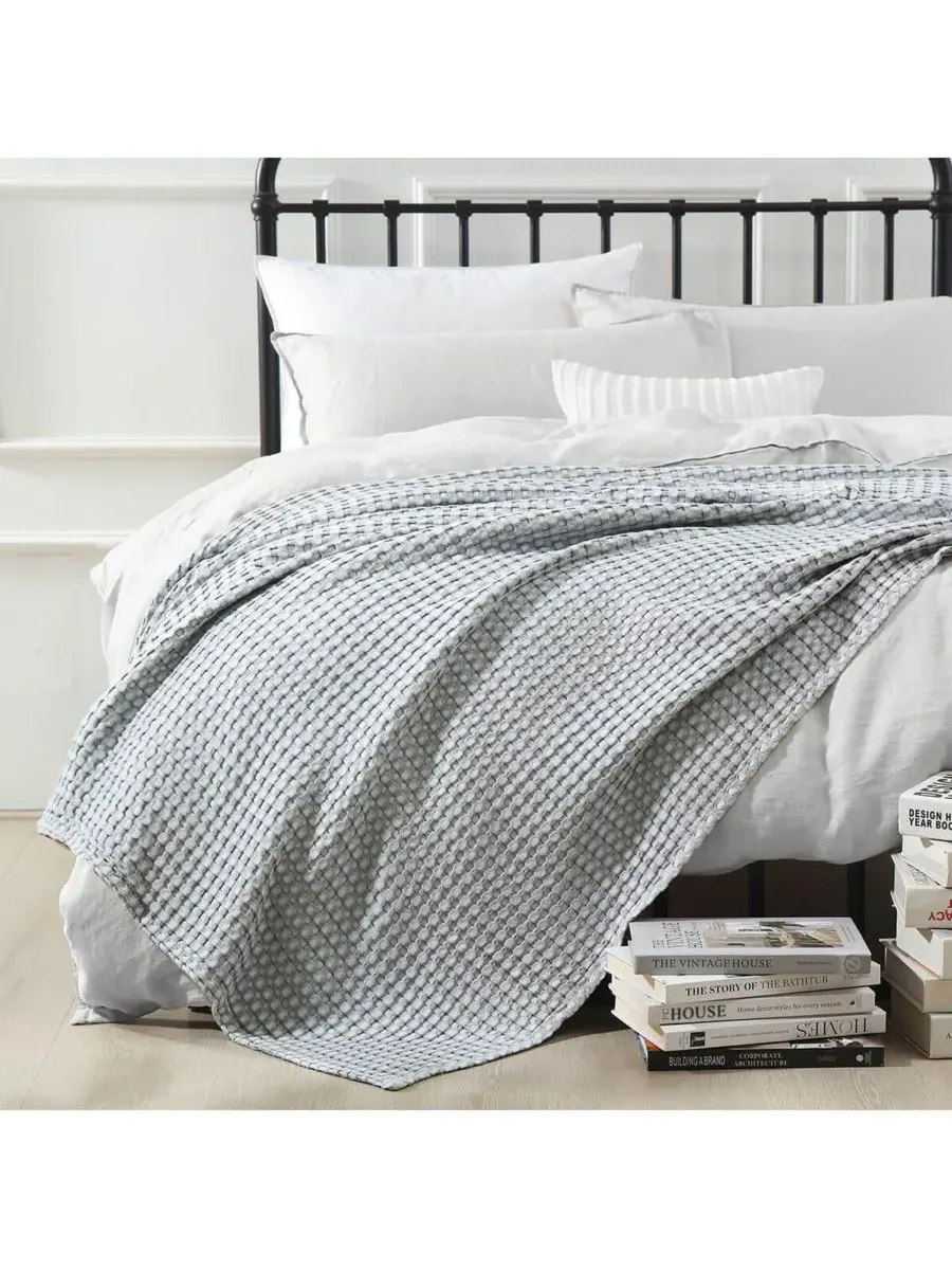 Уютное бамбуковое вафельное одеяло, размер King/California King Egyptian Linens
