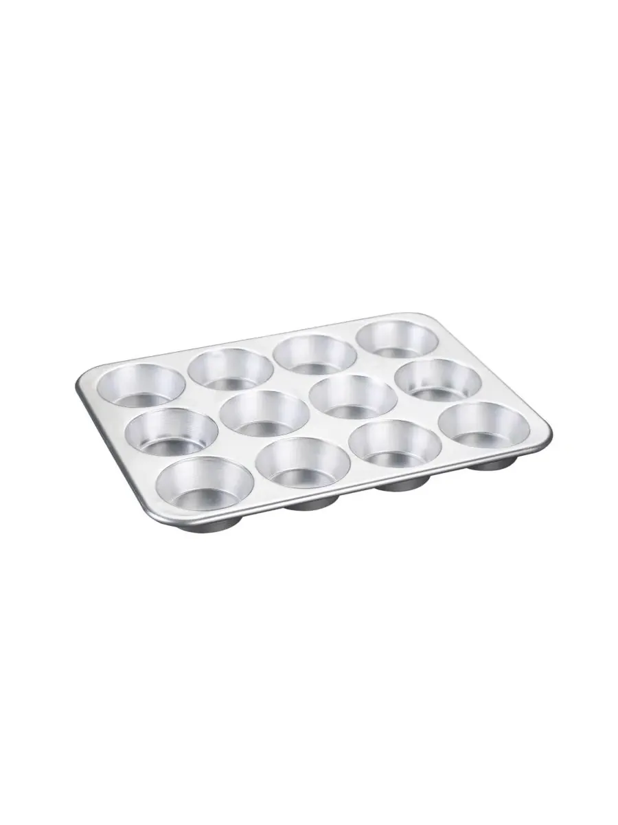 Форма для кексов Naturals на 12 чашек Nordic Ware — серебристый