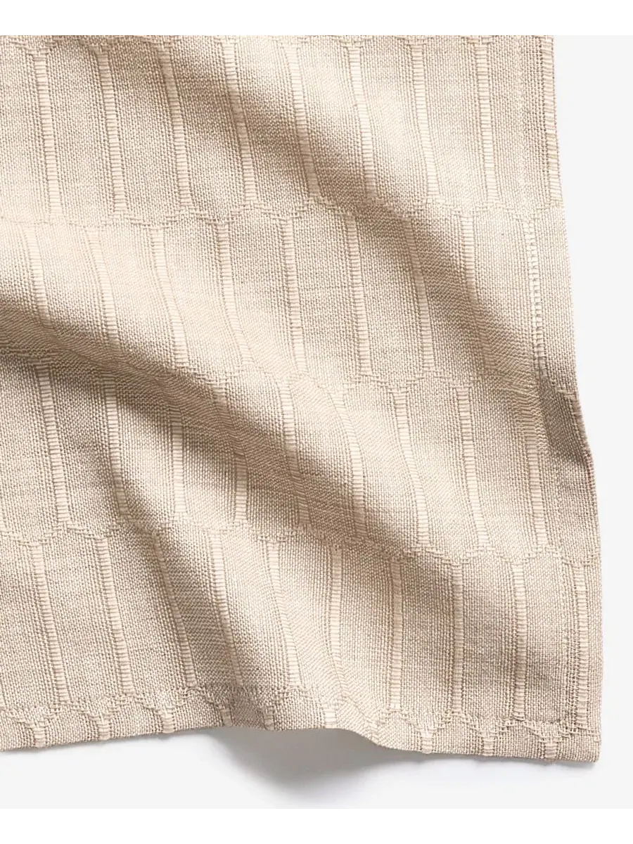 Набор салфеток Cotton Textured, 4 шт The Cellar — изображение 2 из 7, бежевый