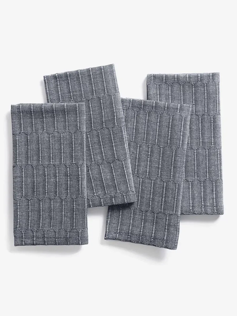 Набор салфеток Cotton Textured, 4 шт The Cellar — изображение 7 из 7, бежевый