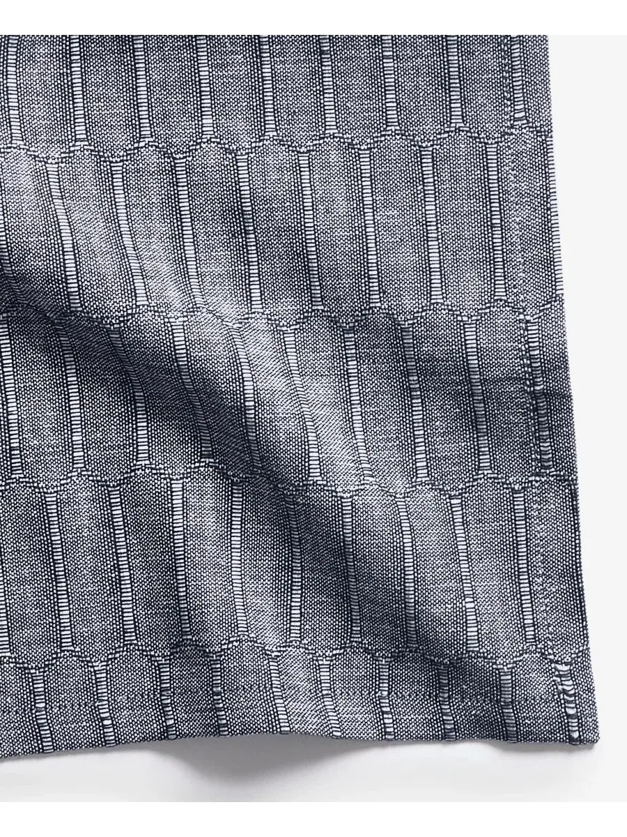 Набор салфеток Cotton Textured, 4 шт The Cellar — изображение 2 из 4, синий