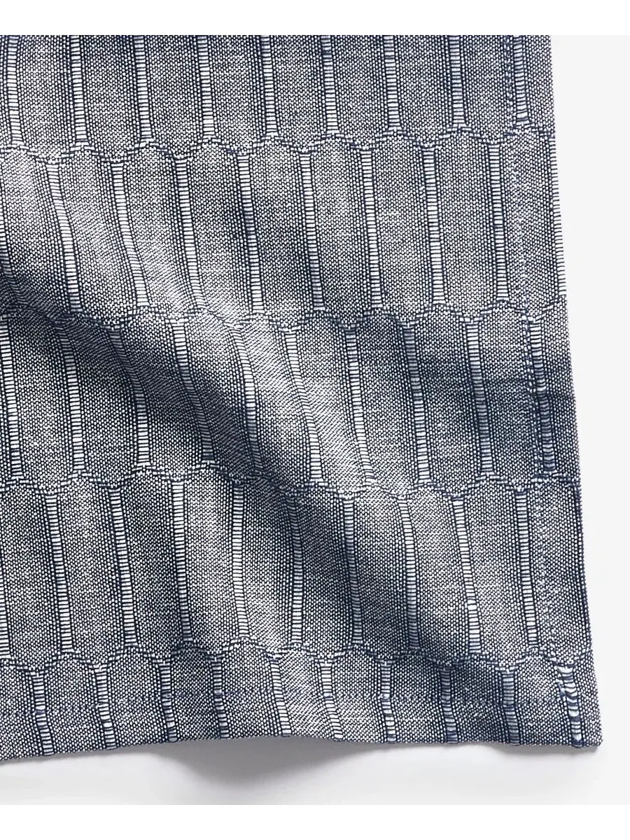 Набор салфеток Cotton Textured, 4 шт The Cellar — изображение 4 из 4, синий