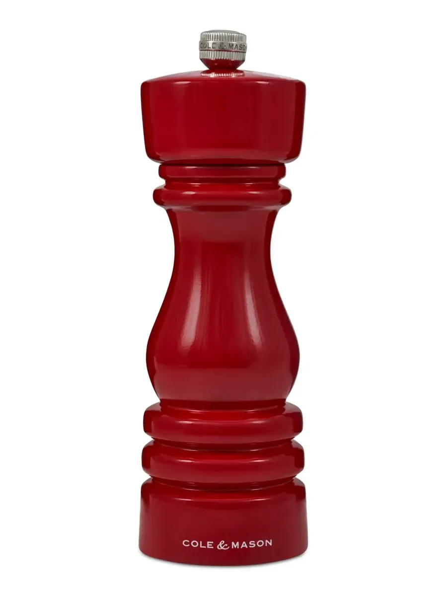 Солонка из бука Cole & Mason London Classic, 18 см — красный