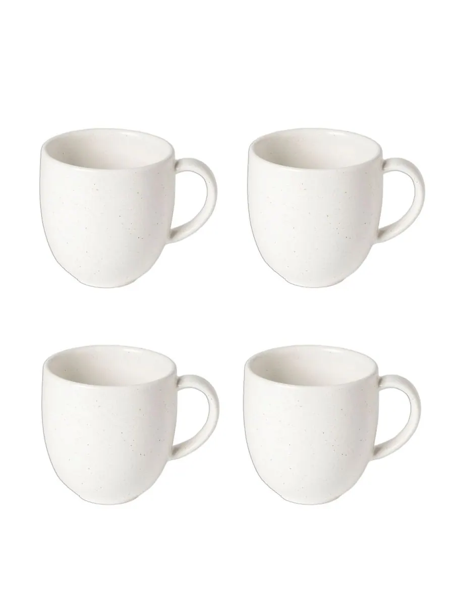 Набор из 4 кружек Pacifica Dinnerware Casafina by Costa Nova — изображение 1 из 2, серебристый