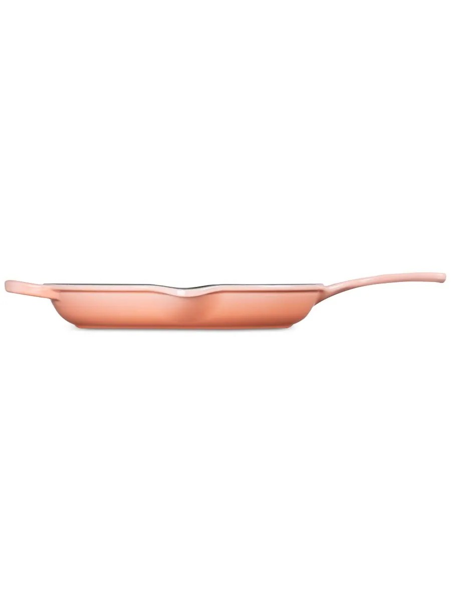 Сковорода чугунная Le Creuset Signature 30 см, персиковый — изображение 5 из 7, розовый