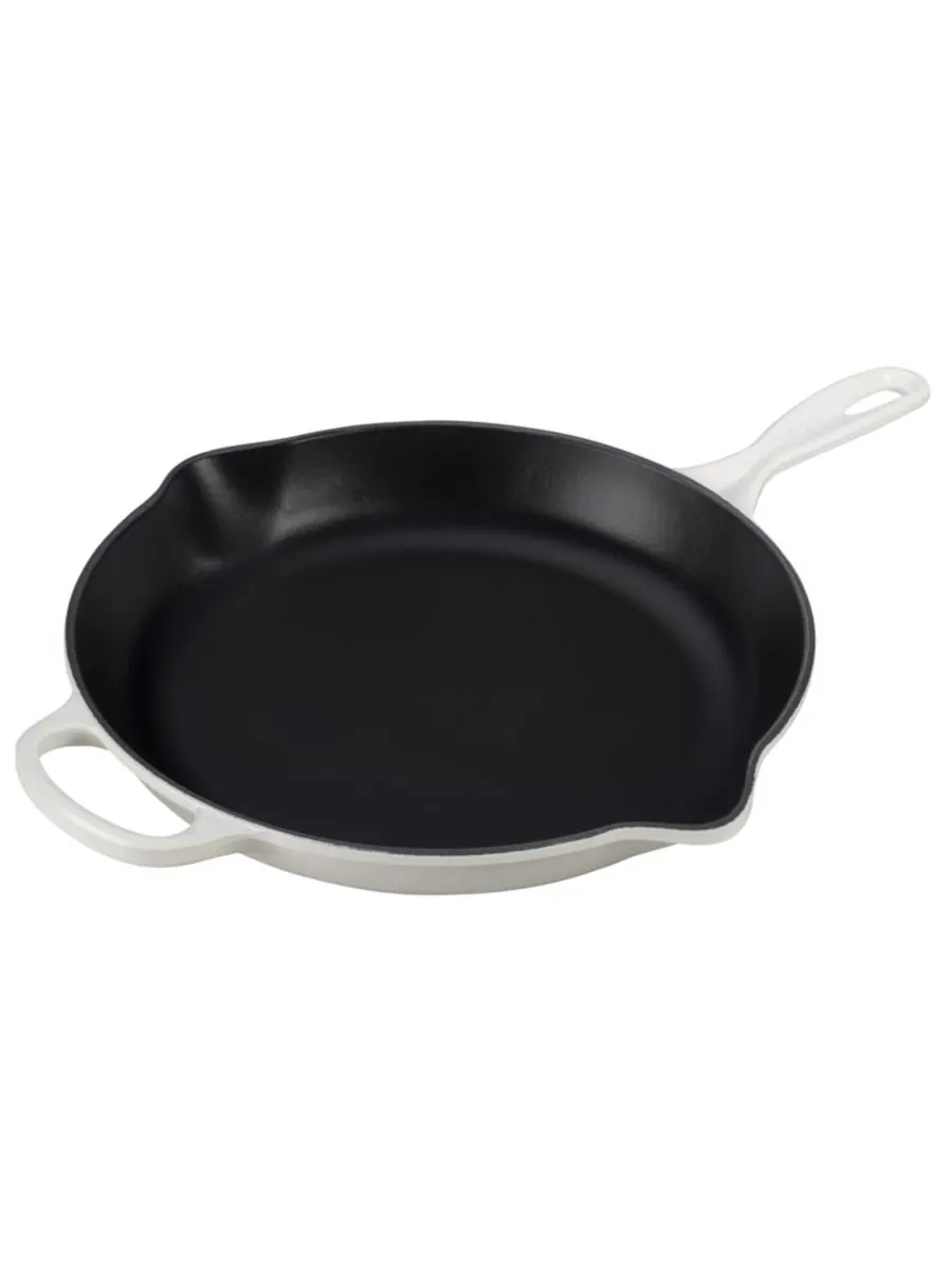 Сковорода чугунная Le Creuset Signature 30 см — изображение 1 из 3, белый